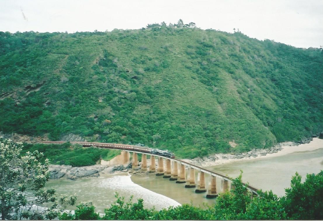 Knysna Garden Route steam train in 2003